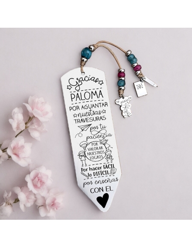 Marcapáginas LÁPIZ POPPY, con frase...