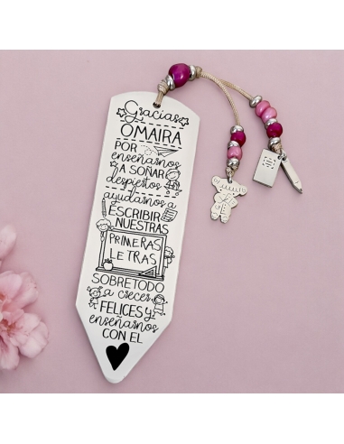 Marcapáginas LÁPIZ POPPY, con frase...