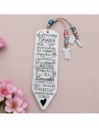 Marcapáginas LÁPIZ POPPY, con frase...