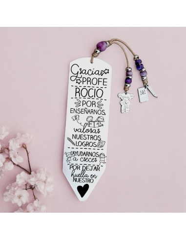 Marcapáginas LÁPIZ, con frase...