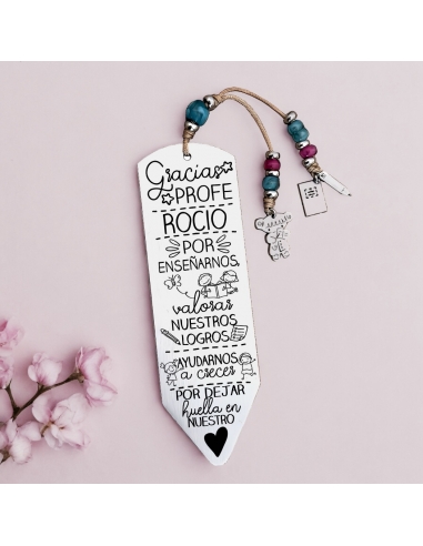 Marcapáginas LÁPIZ, con frase...