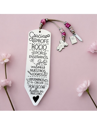 Marcapáginas LÁPIZ, con frase...