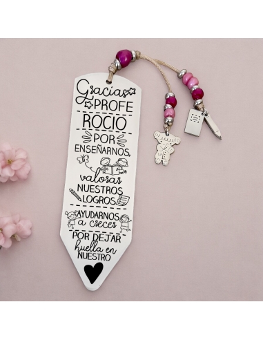 Marcapáginas LÁPIZ, con frase...