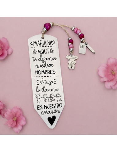 Marcapáginas LÁPIZ POPPY, con frase...