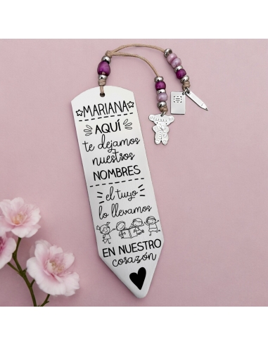 Marcapáginas LÁPIZ POPPY, con frase...