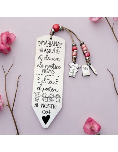 Marcapàgines LÁPIZ POPPY, amb frase...