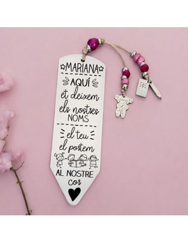 Marcapàgines LÁPIZ POPPY, amb frase...