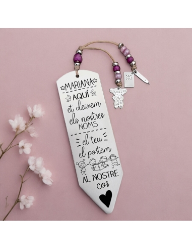 Marcapàgines LÁPIZ POPPY, amb frase...