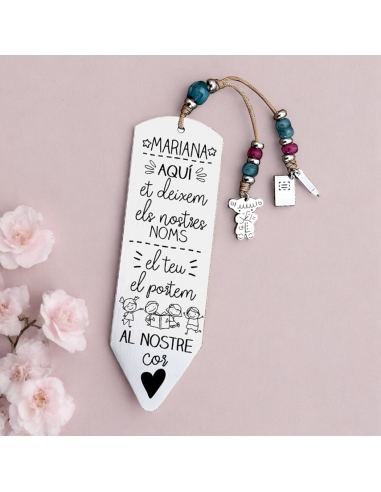 Marcapàgines LÁPIZ POPPY, amb frase...