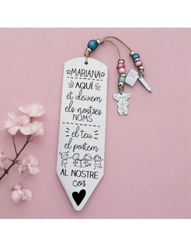 Marcapàgines LÁPIZ POPPY, amb frase...