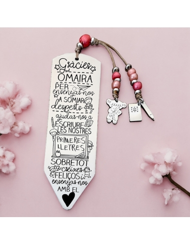 Marcapáginas LÁPIZ POPPY, con frase...