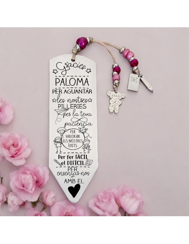 Marcapàgines LÁPIZ POPPY, amb frase...