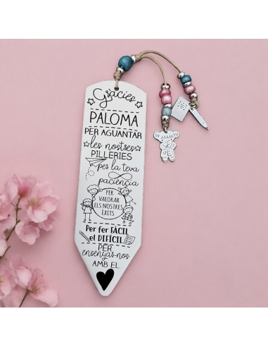 Marcapàgines LÁPIZ POPPY, amb frase...