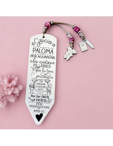 Marcapàgines LÁPIZ POPPY, amb frase...