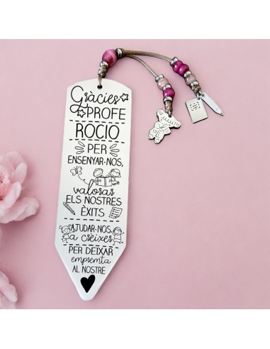 Marcapàgines LÁPIZ POPPY, amb frase...