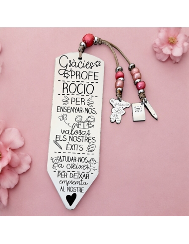 Marcapàgines LÁPIZ POPPY, amb frase...