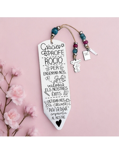 Marcapàgines LÁPIZ POPPY, amb frase...