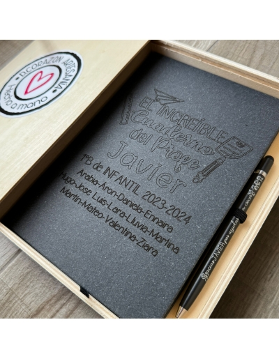 SET Boli y Libreta de piel...