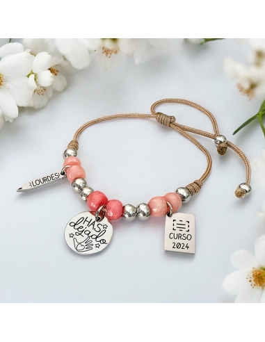 Pulsera con frase (HAS DEJADO HUELLA)...