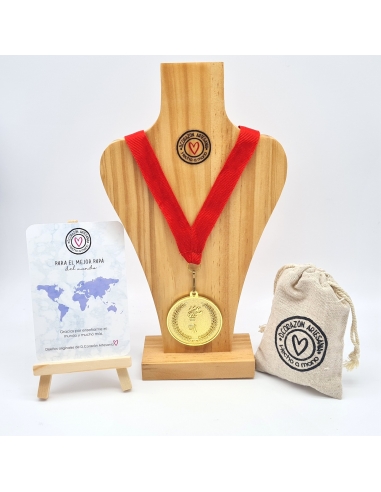 Medalla de ORO, al mejor papá/abuelo...