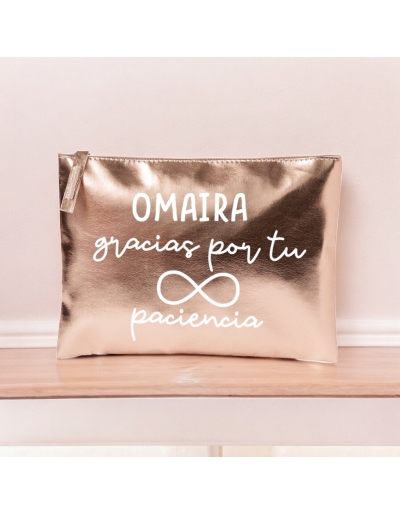 Neceser metalizado con...