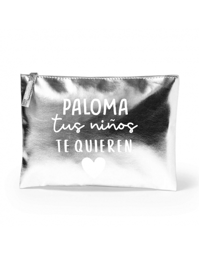 Neceser metalizado con... 2