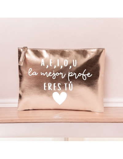 Neceser metalizado con...