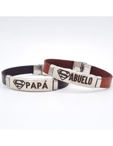 PULSERA (Súper papá y abuelo) modelo...