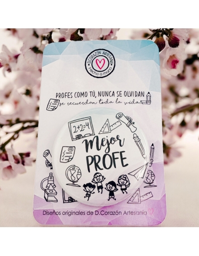 Chapa Mejor Profe, chapa de... 2