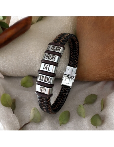 Pulsera con frase, (El...