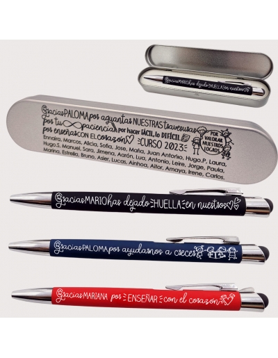 Bolígrafo personalizado...