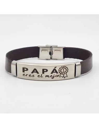 PULSERA (Eres el mejor papá y abuelo)...
