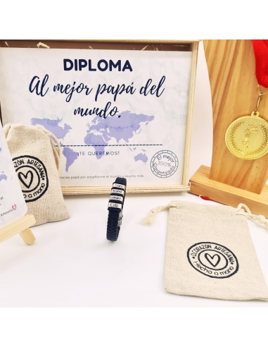 KIT Regalo Papá MOD 1 (Pulsera con...