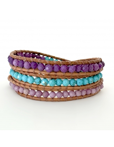 Pulsera estilo Chan Luu, cosida a...