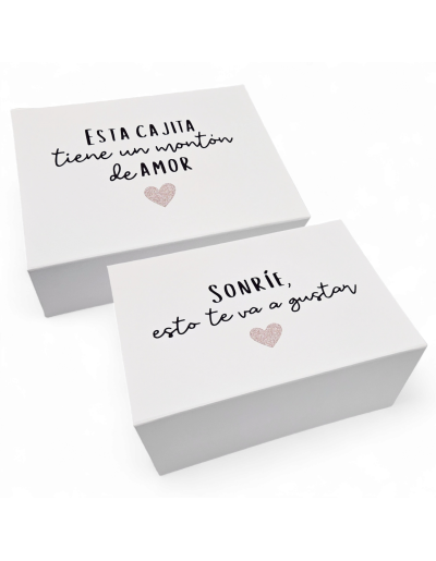 Caja de cartón con cierre...