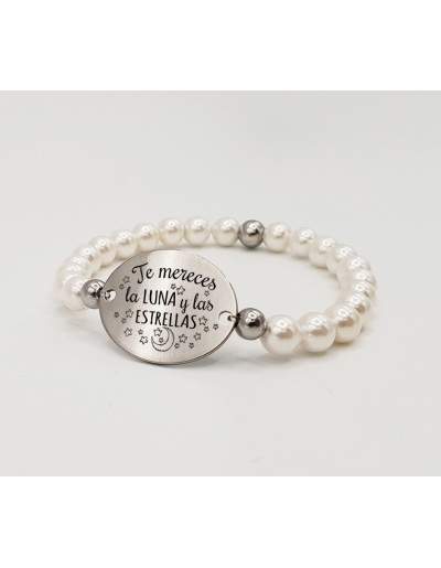 Pulsera ORIGEN, con frase...