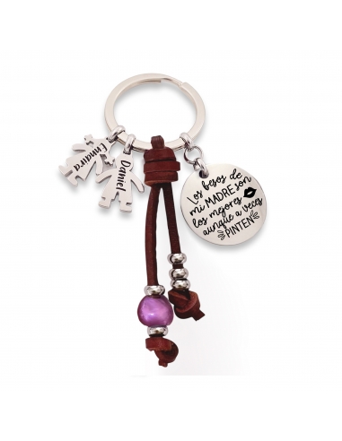 Llavero personalizado con nombres,...