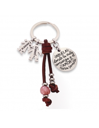 Llavero personalizado con nombres,...