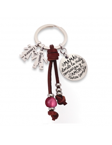 Llavero personalizado con nombres,...