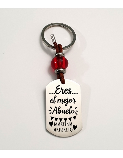 Llavero AMAPOLA, frase...