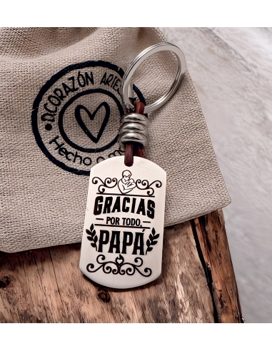 Llavero ADVENTURE estilo RETRO, con...