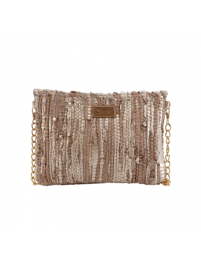 Bolso Clutch trenzado, Simó... 2