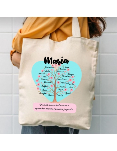 Bolsa árbol personalizada...