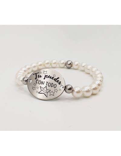 Pulsera ORIGEN, con frase...