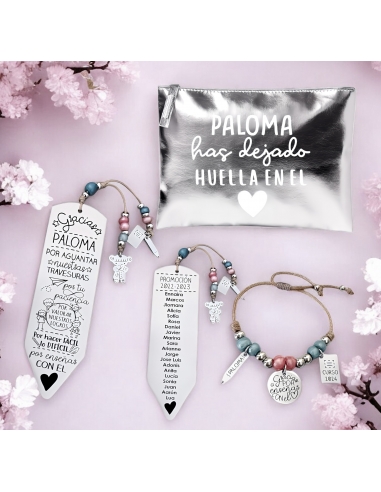 KIT-3 Plateado, para la profe,...