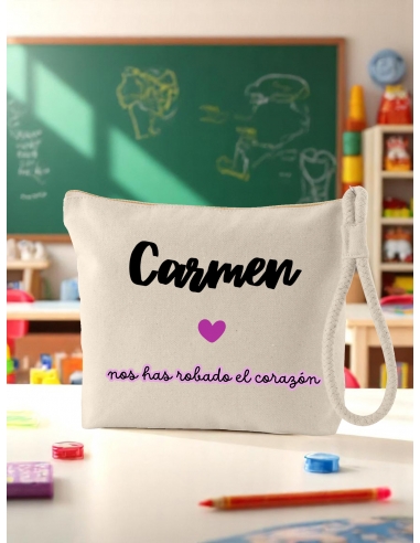 Neceser personalizado con el nombre...