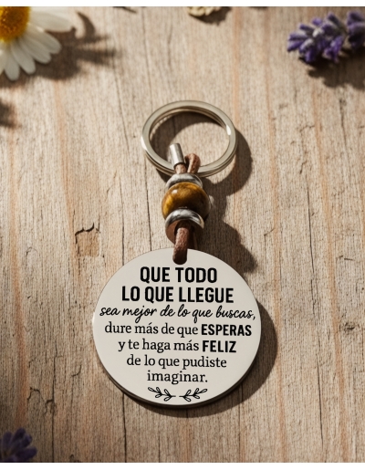 Llavero “Que todo lo que...