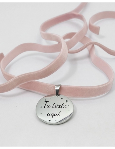 Medalla (Tu texto aquí) y cinta de...