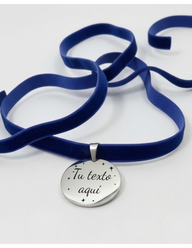 Medalla (Tu texto aquí) y cinta de...