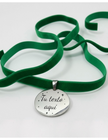 Medalla (Tu texto aquí) y cinta de...